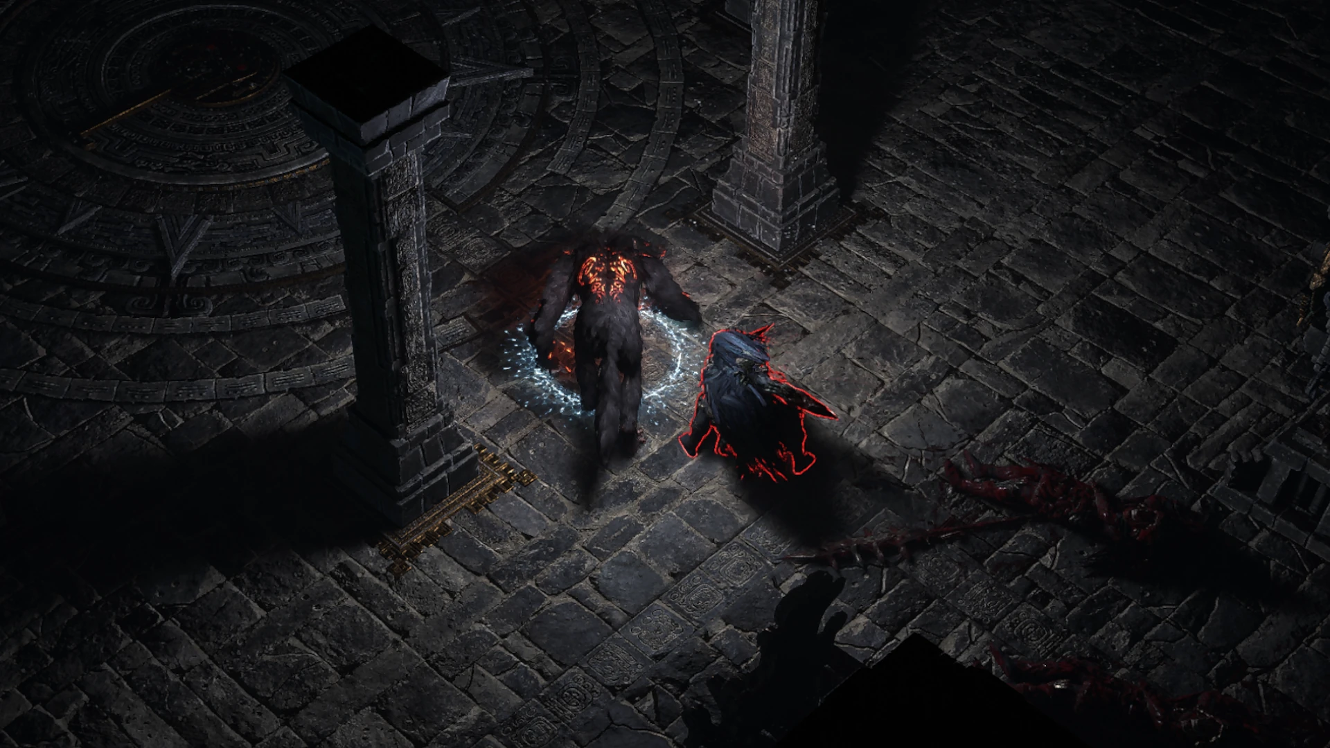 Undead Vaal Bladedancer enemy encountered in Jiquani's Sanctum in Path of Exile 2