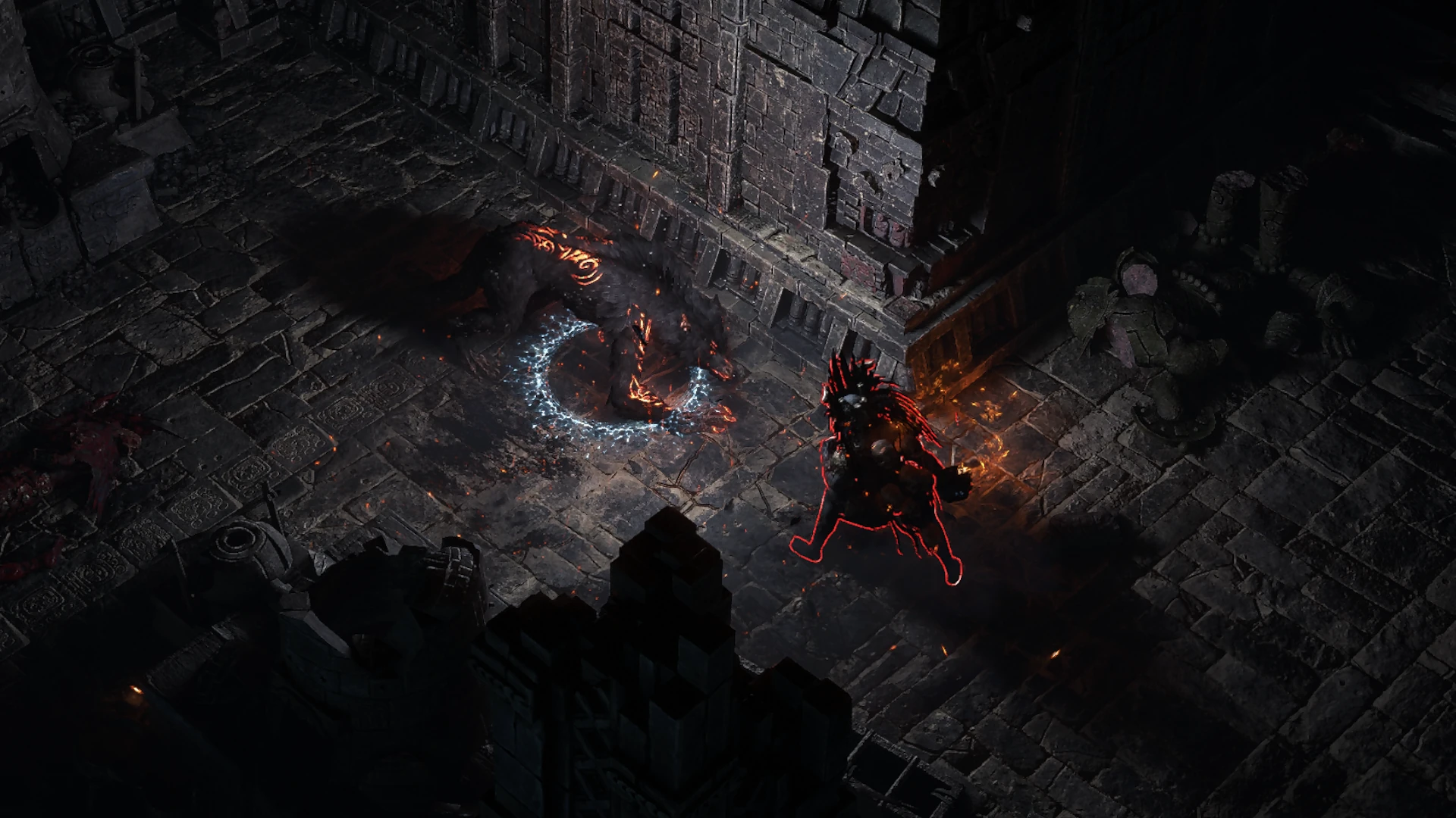 Undead Vaal Guard Grenade enemy encountered in Jiquani's Sanctum in Path of Exile 2