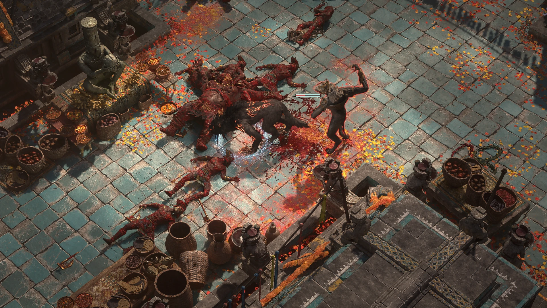 Vaal Formshifter Patrol encountered in Aggorat in Path of Exile 2