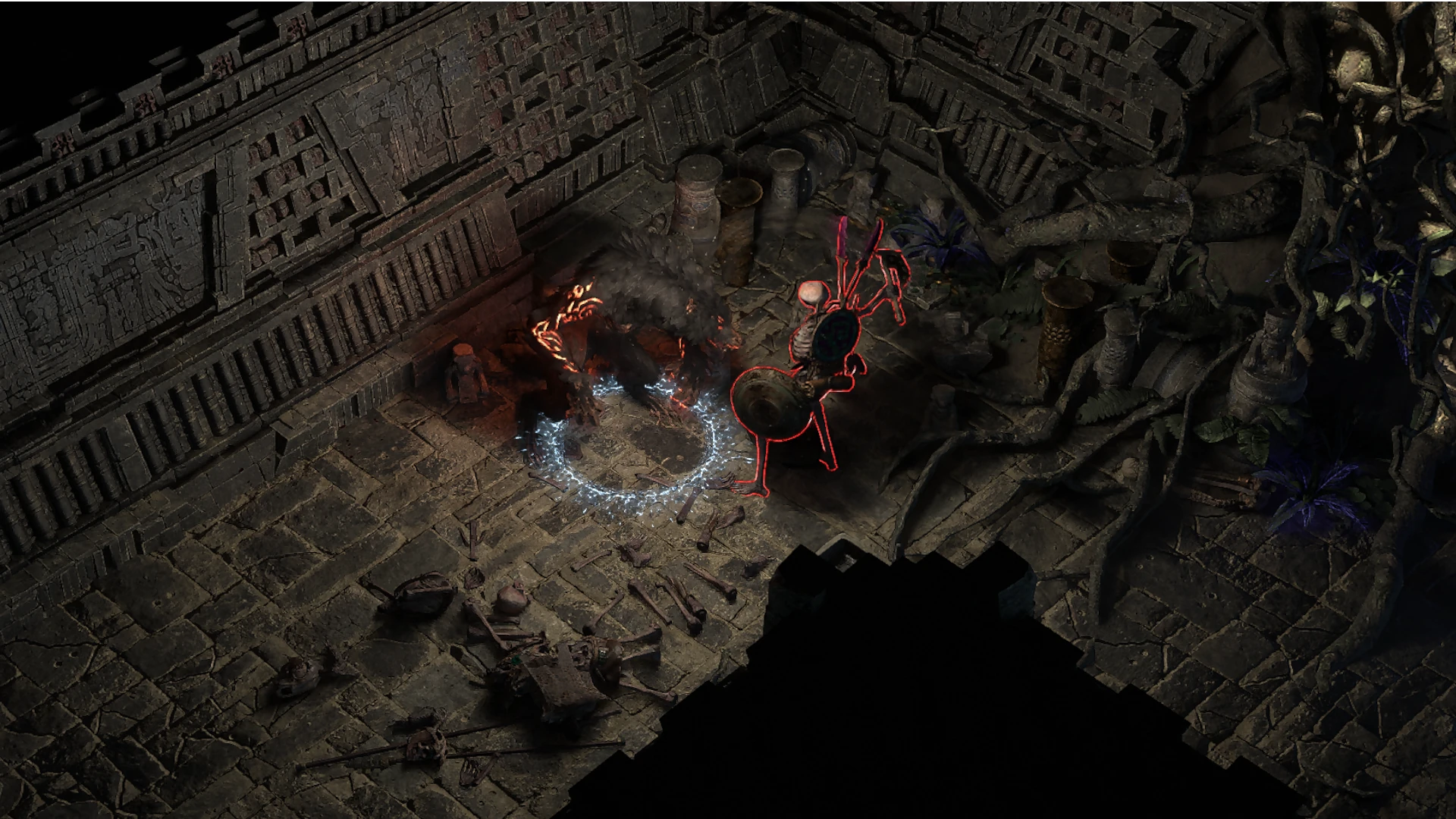 Vaal Skeletal Squire enemy encountered in Jiquani's Machinarium in Path of Exile 2