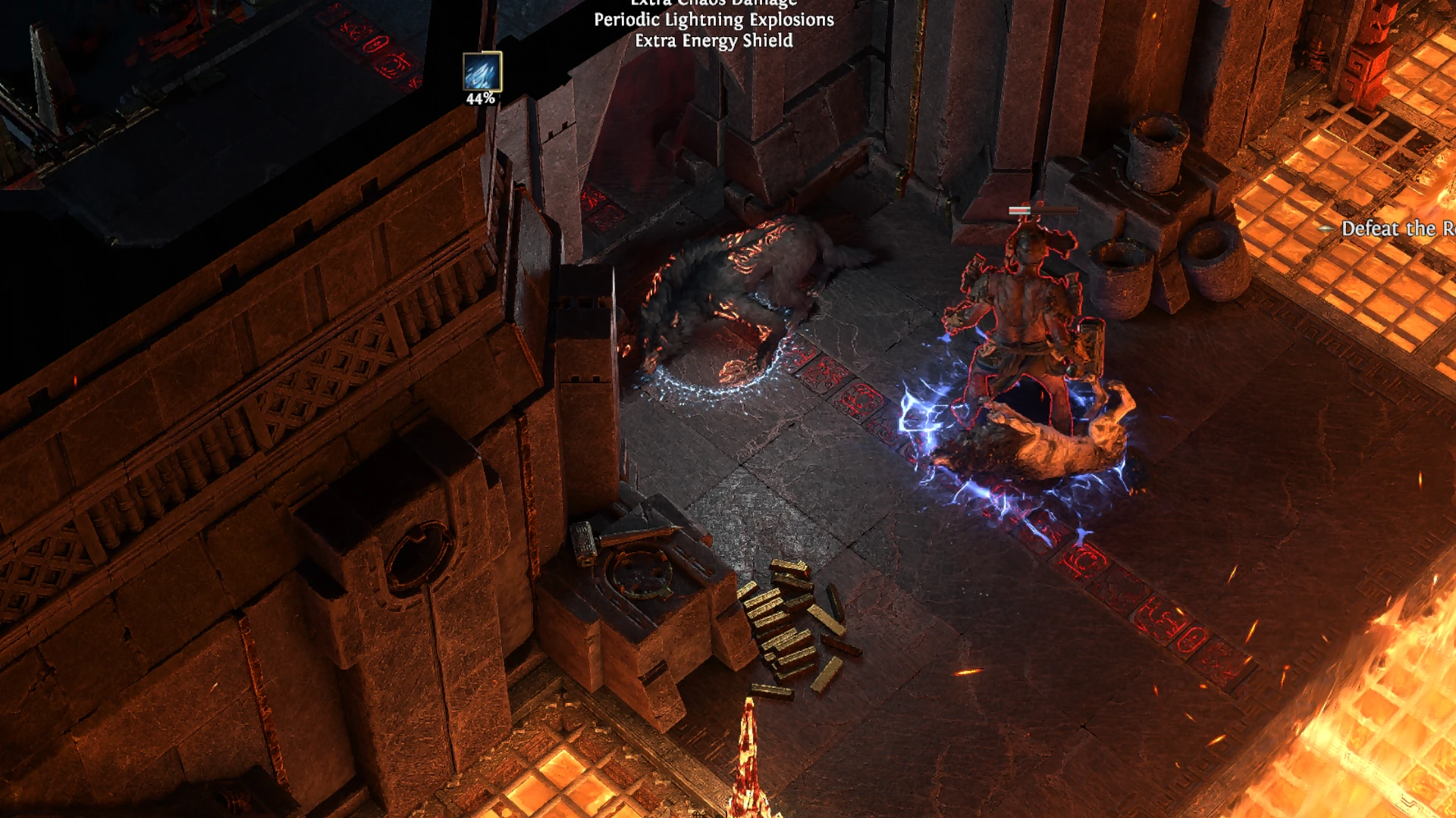 Coztic, The Forgehand encountered in Vaal Ruins Temple in Path of Exile 2