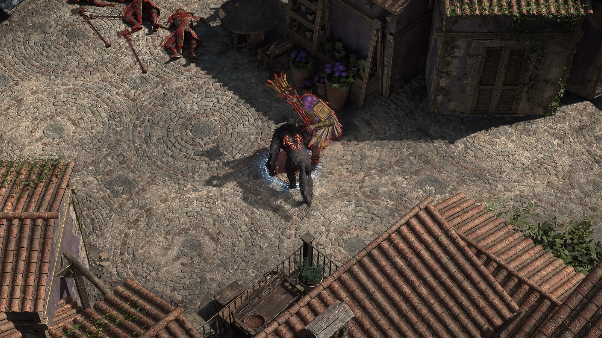 Faithful Warrior encountered in Arastas in Path of Exile 2