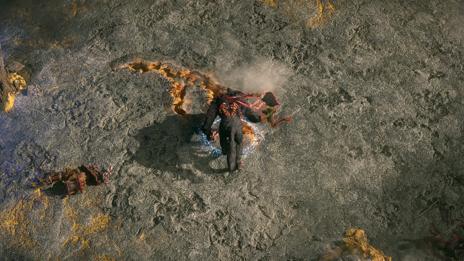 Feral Kin encountered in Isle of Kin in Path of Exile 2
