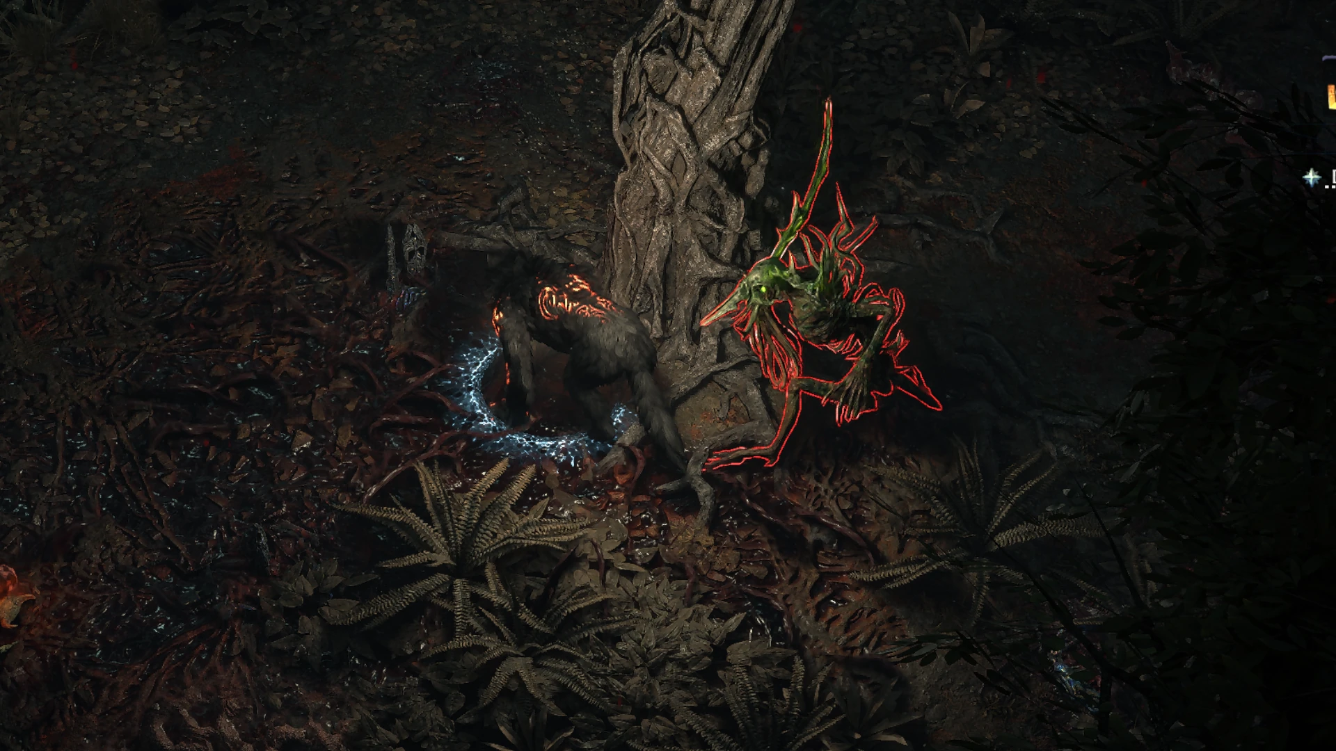 Forgotten Stag encountered in Rituals or Viridian Wildwood in Path of Exile 2