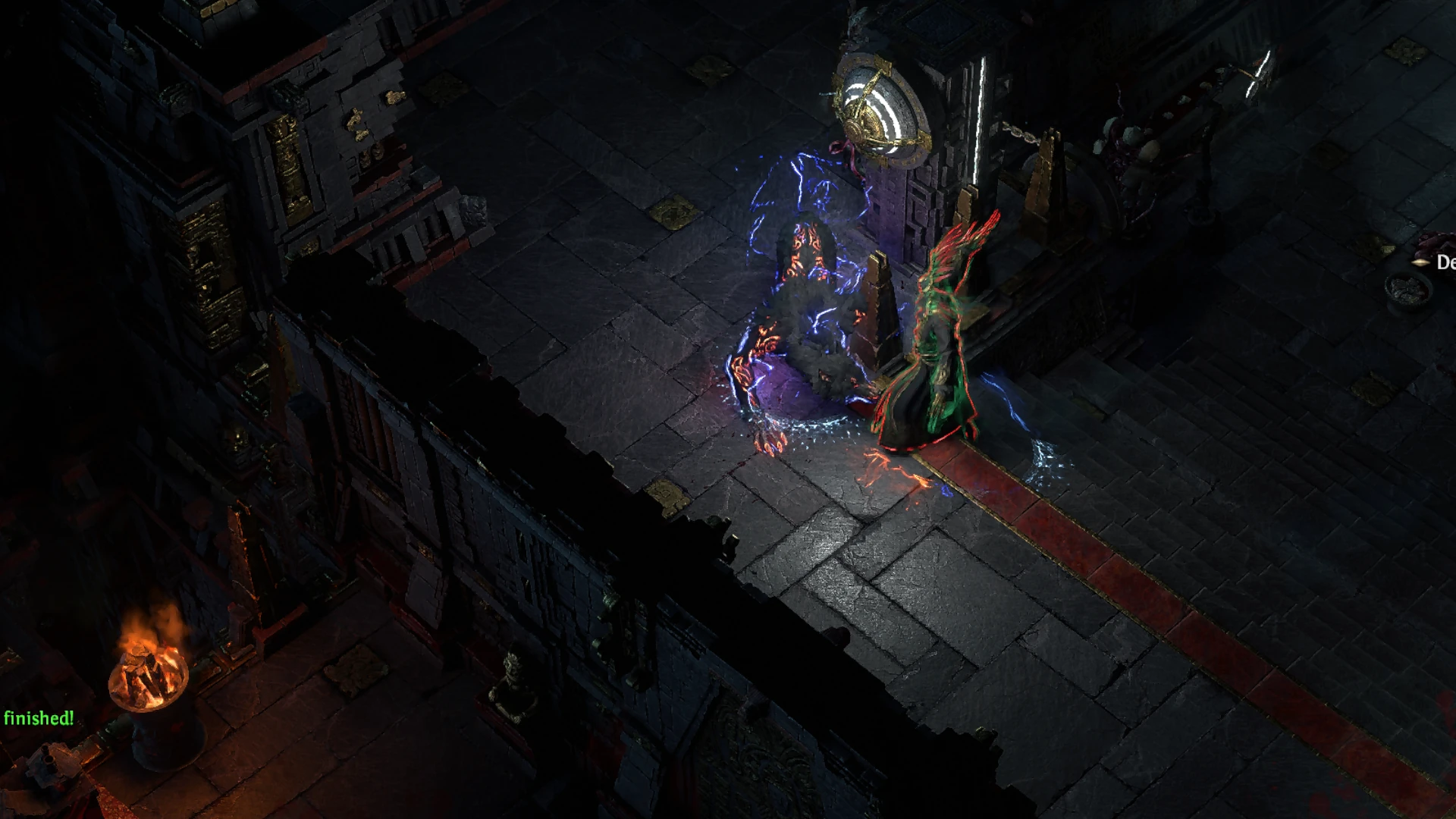 Pakteni, Flesh Surgeon encountered in Vaal Ruins Temple in Path of Exile 2