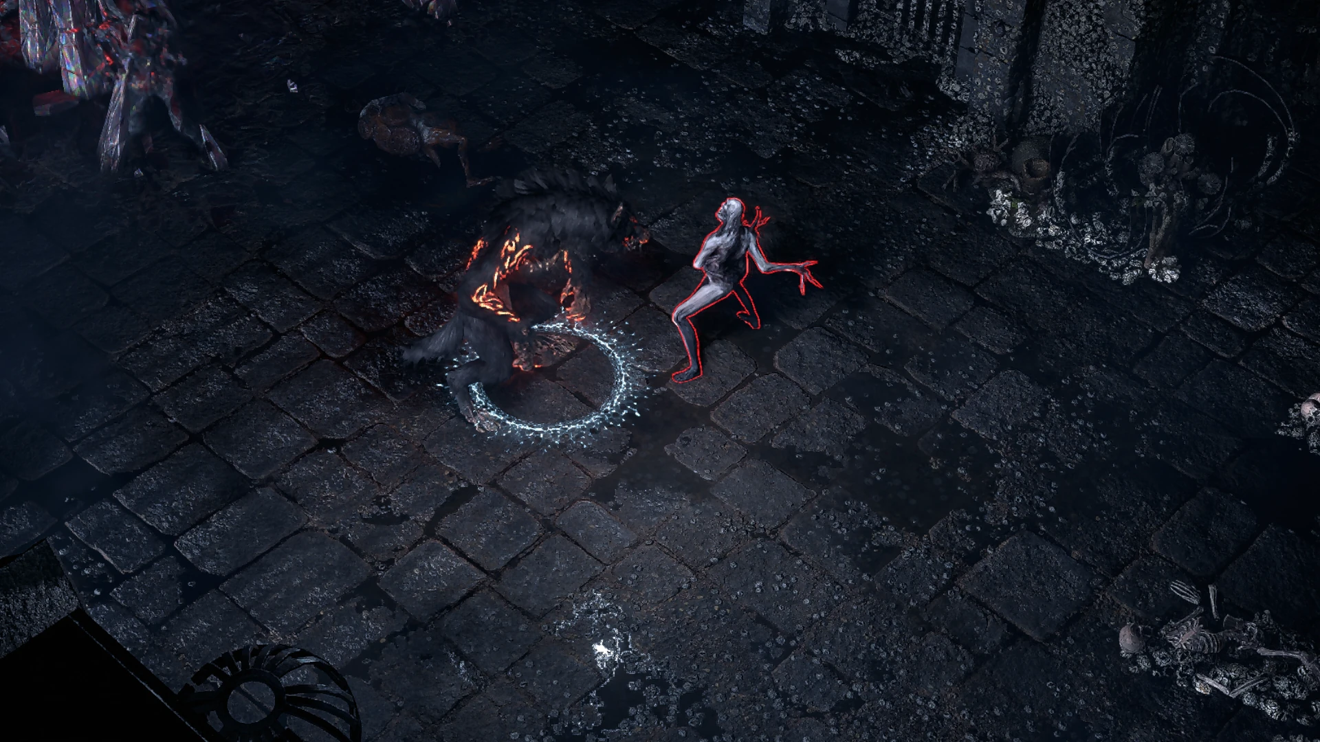 Pale Waterwalker encountered in Solitary Confinement in Path of Exile 2