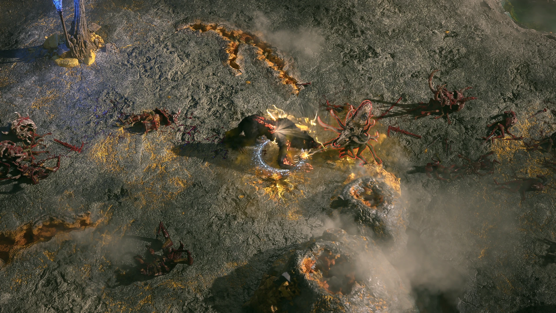 Shaman Kin encountered in Isle of Kin in Path of Exile 2