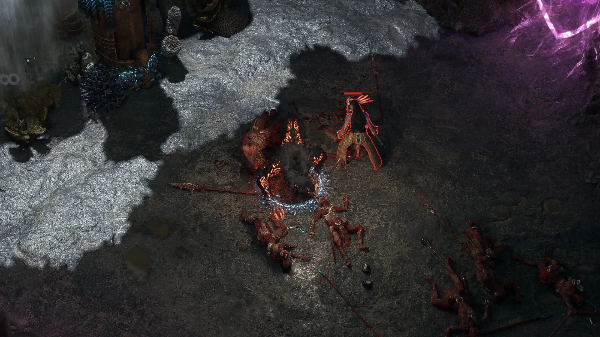 Spearfisher encountered in Eye of Hinekora in Path of Exile 2