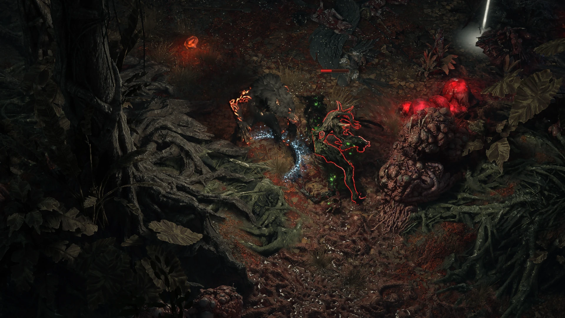 Treant Splitbeast encountered in Rituals or Viridian Wildwood in Path of Exile 2