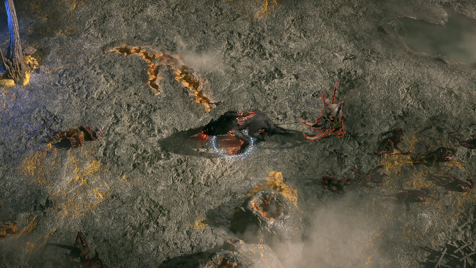 Tuskbearer Kin encountered in Isle of Kin in Path of Exile 2