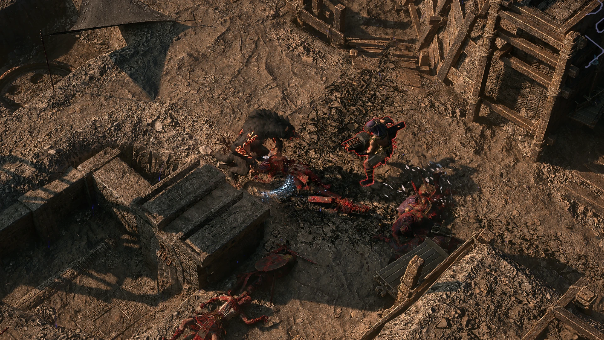 Zealous Courser encountered in The Excavation in Path of Exile 2