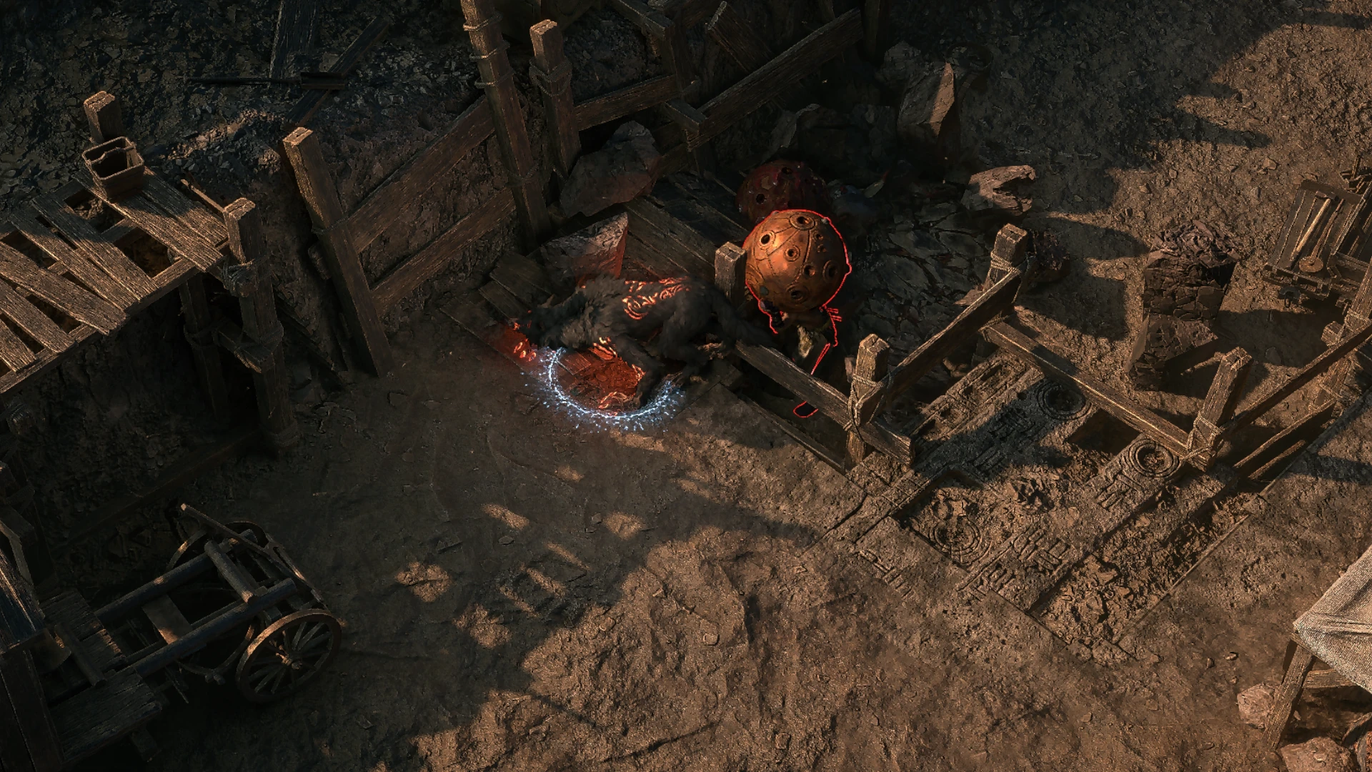 Zealous Excavator encountered in The Excavation in Path of Exile 2