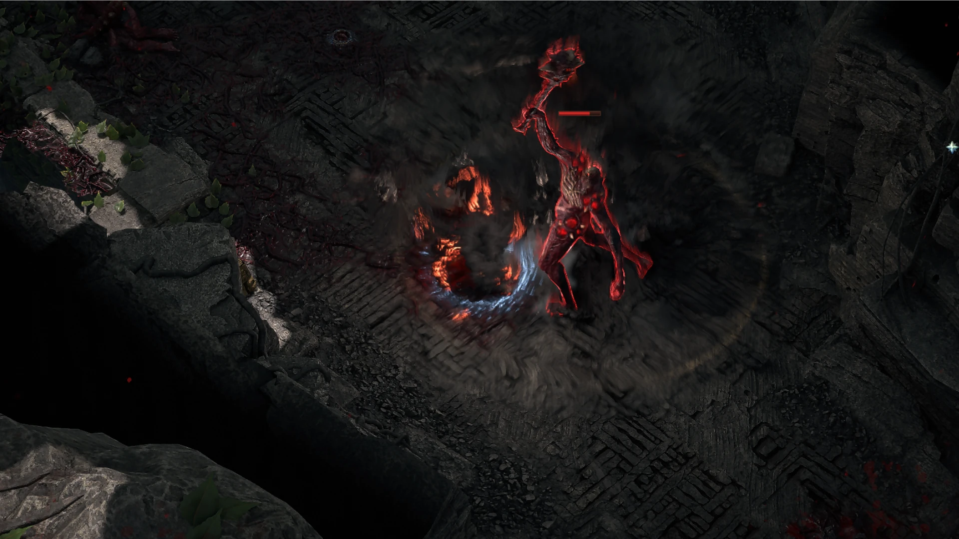 Ravenous Macerator encountered in Coalesced Corruption Map in Path of Exile 2