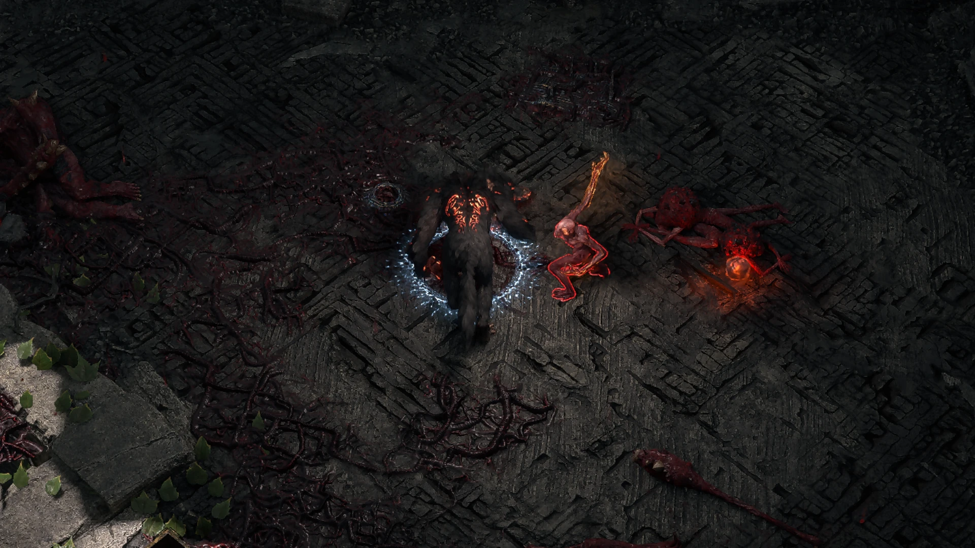 Ravenous Misshapen encountered in Coalesced Corruption Map in Path of Exile 2