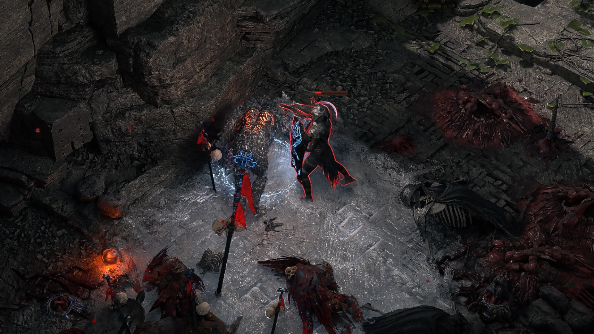 Unearthed Soldier encountered in Expeditions in Path of Exile 2