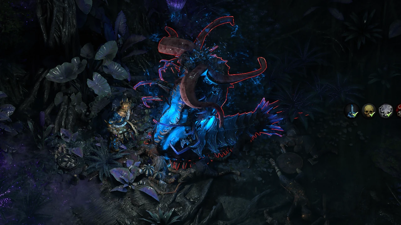 Ylth Spewer encountered during Runes Of Aldur content in Path of Exile 2