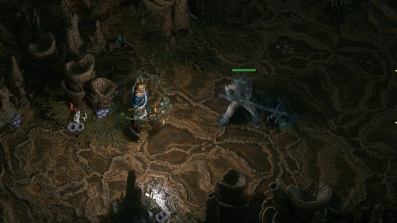 Runemarked Faridun Spearwoman encountered during Runes Of Aldur content in Path of Exile 2