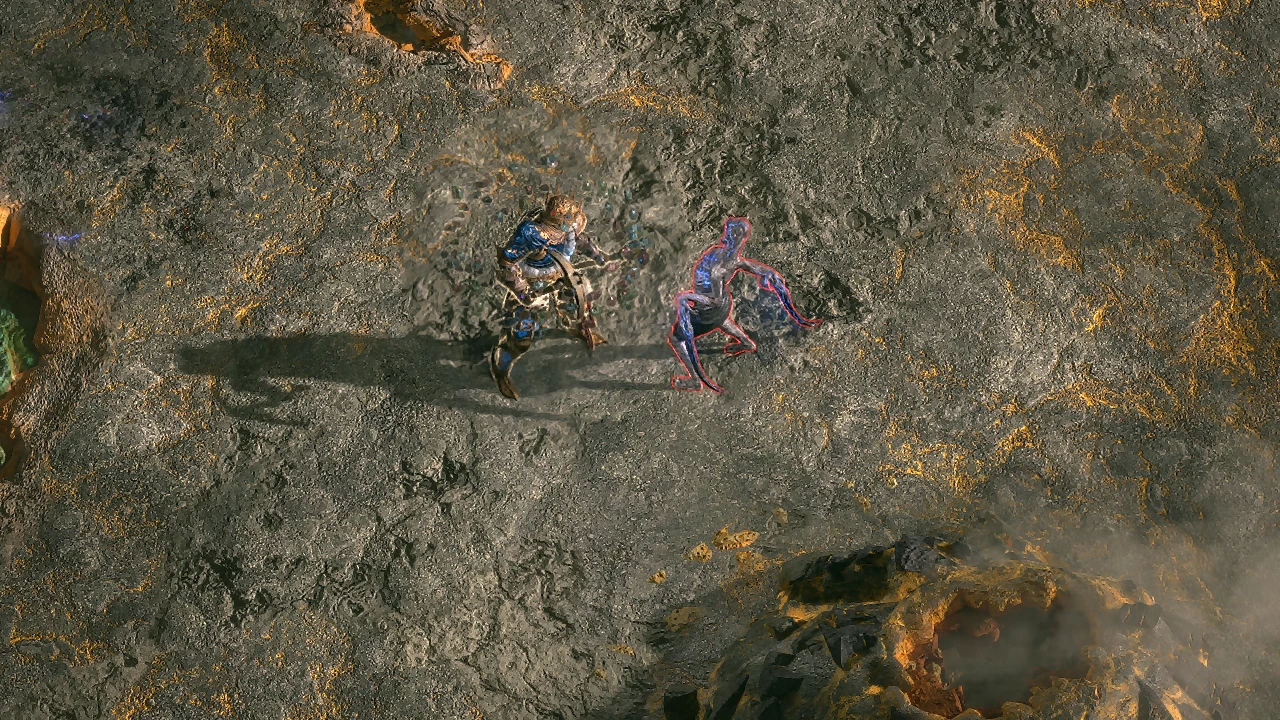 Starlit Faceless encountered during Runes Of Aldur + Expedition content in Path of Exile 2