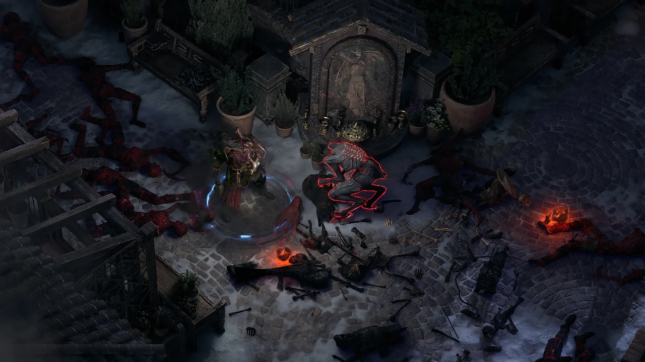 Demon Ghast encountered during Coalesced Corruption maps content in Path of Exile 2