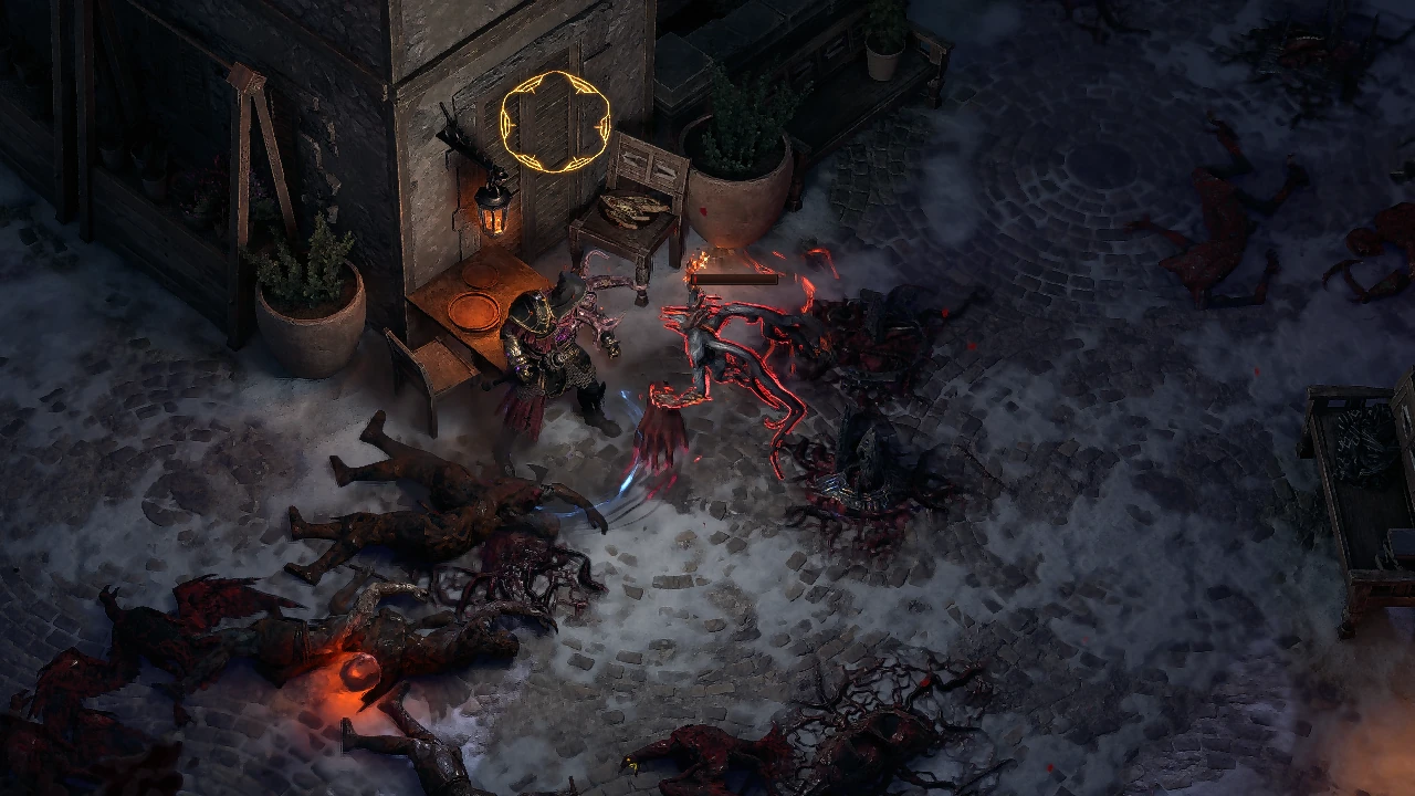 Demon Imp encountered during Coalesced Corruption maps content in Path of Exile 2