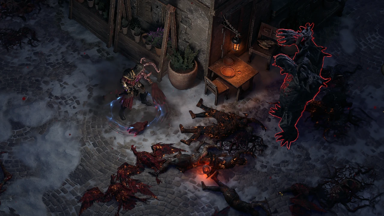 Nameless Hulk encountered during Ritual content in Path of Exile 2