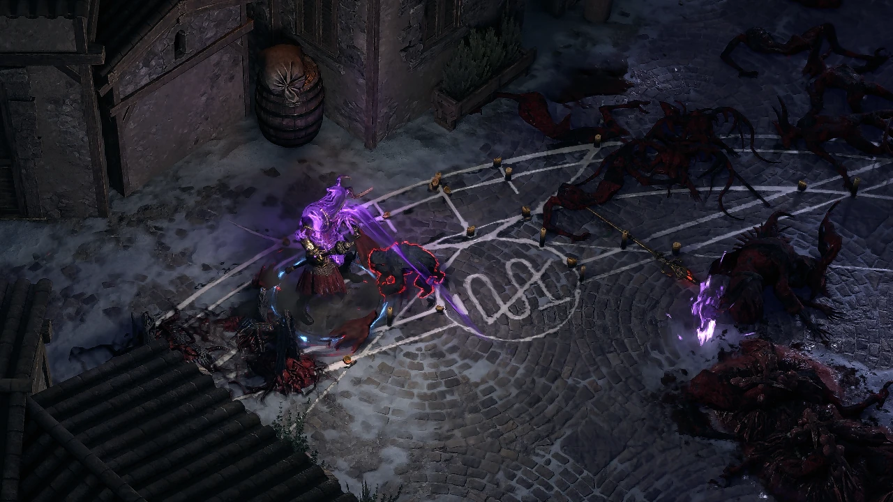 Nameless Imp encountered during Ritual content in Path of Exile 2