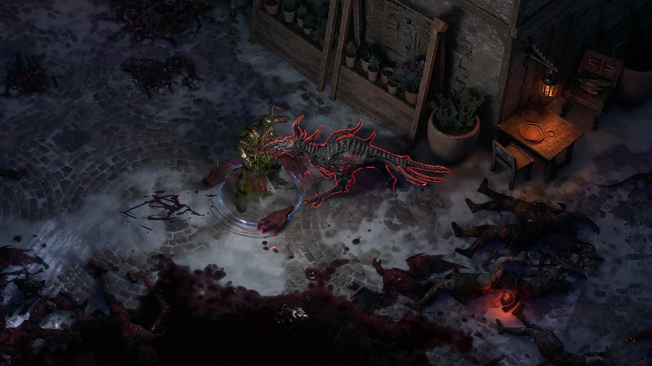 Nameless Lurker encountered during Ritual content in Path of Exile 2