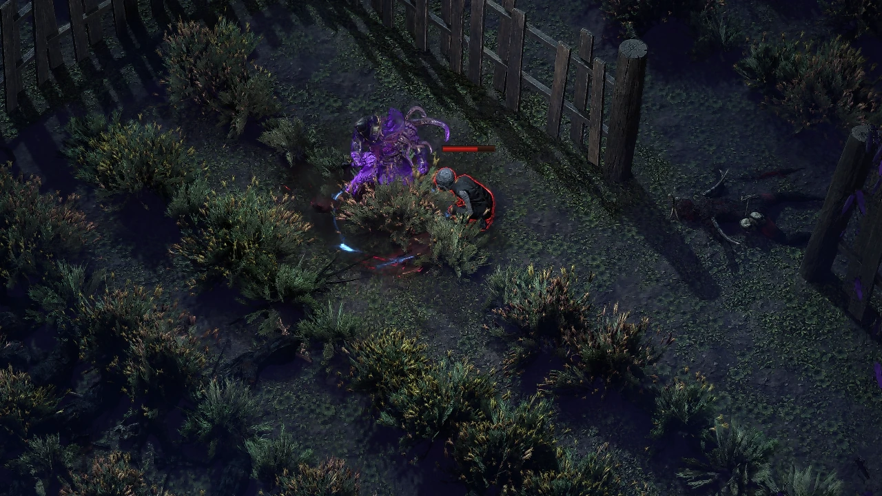 Unearthed Urchin encountered during Expedition content in Path of Exile 2